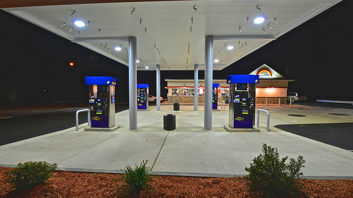 commercial construction renovations gas station ny