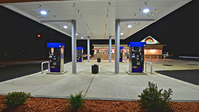 commercial construction renovations gas station ny