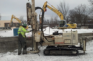 drilling services for geotechnical sites in northeast