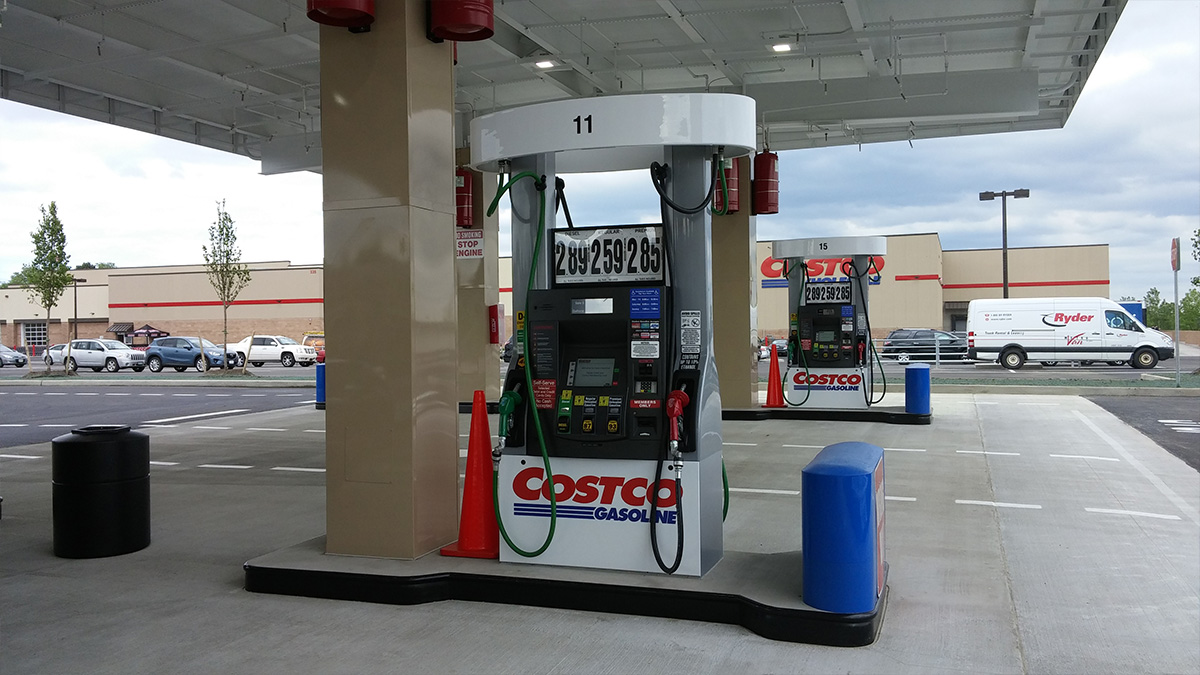 Gas Station Costco Pump.